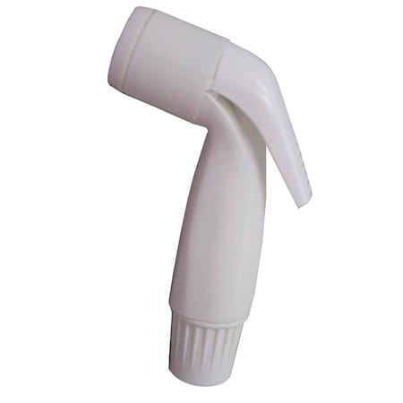 Jones Stephens White Rinse-Quik Spray Head with White Ring K53058